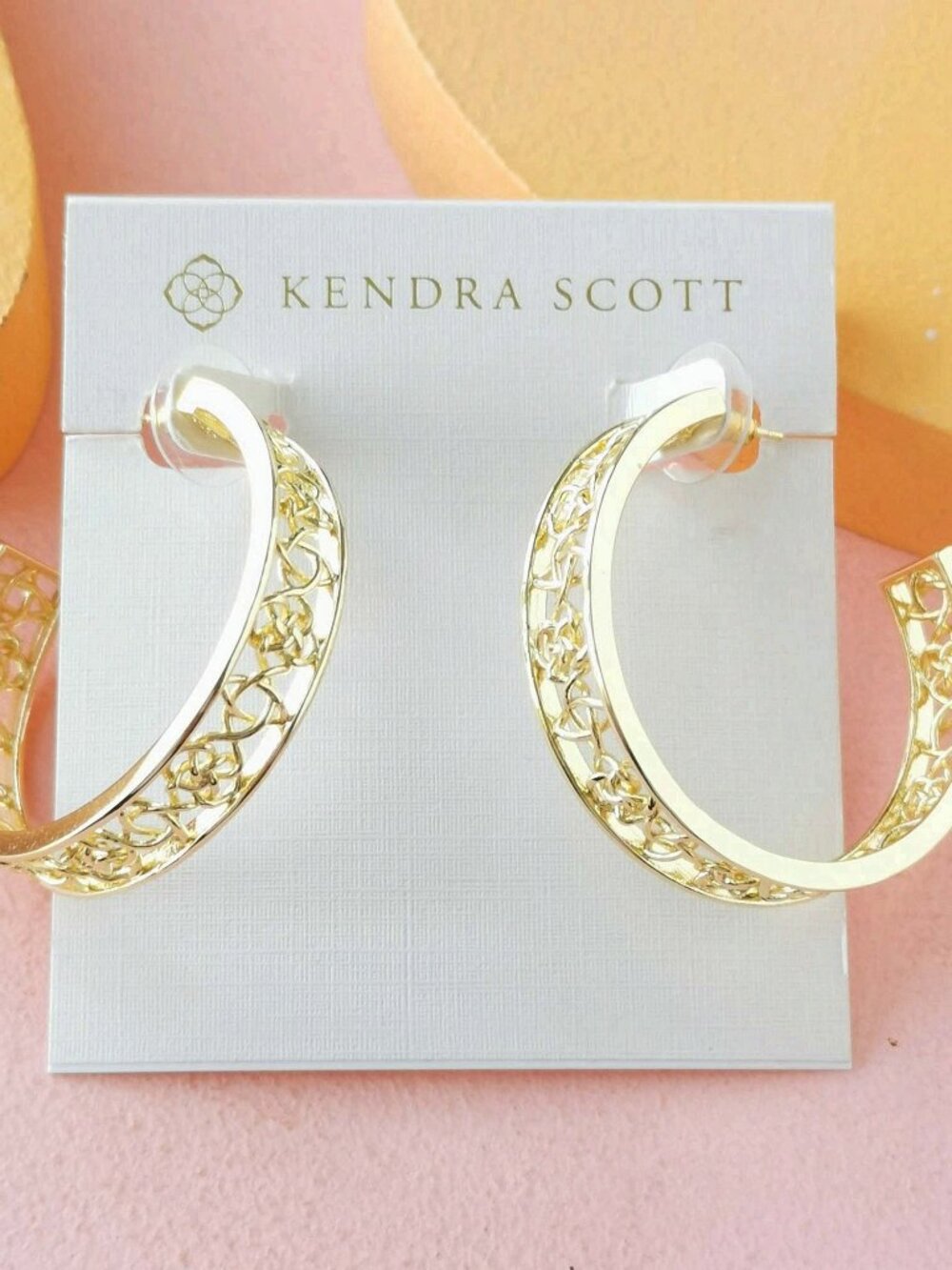 Kendra Scott Kelly Gold Hoop Earrings